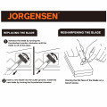Hand Plane Corner Easing Plane W/45 (degree) Chamfer Blade Jorgens
