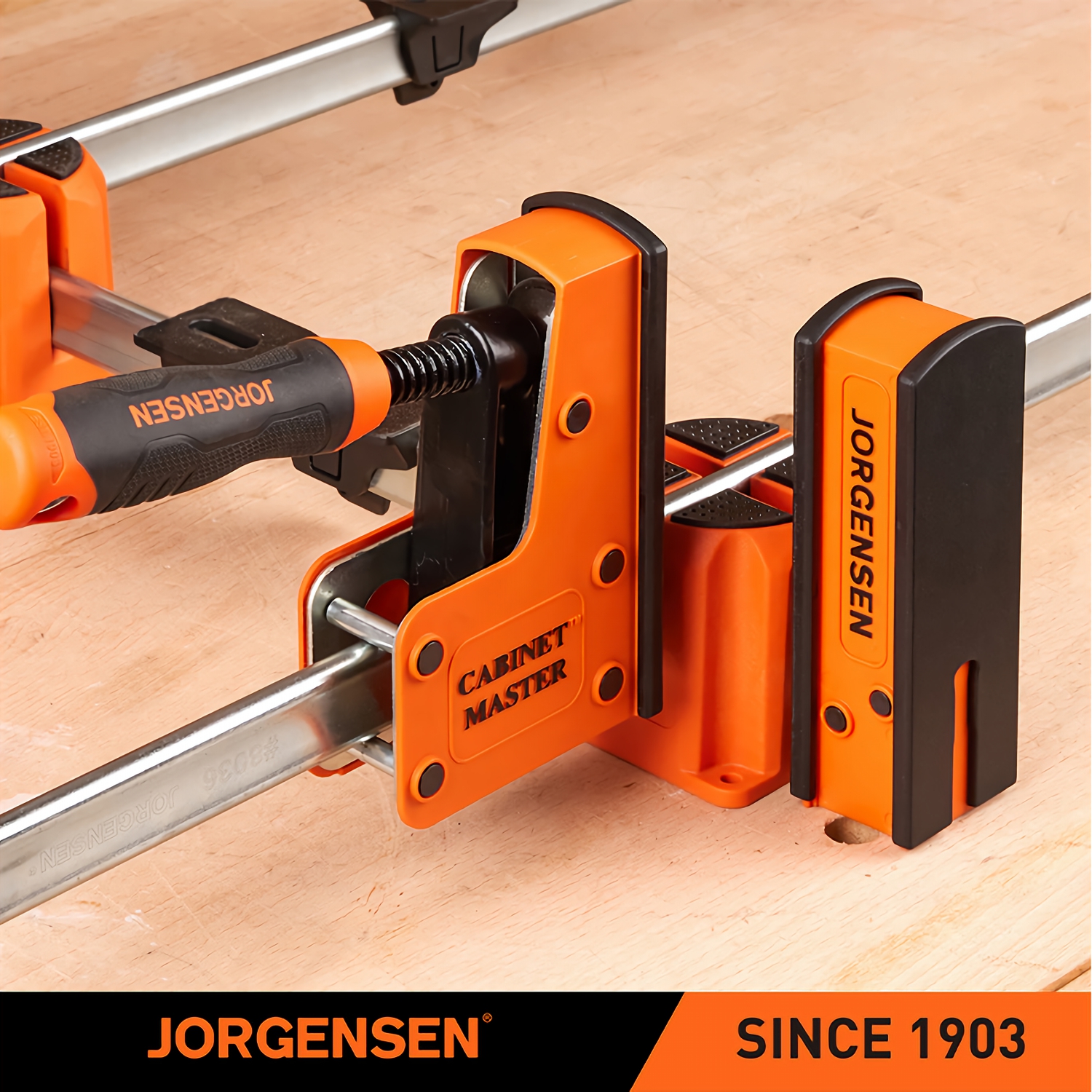 Jorgensen 3-in-1 Support Block 2pc For Parallel Clamps 3/4' Bench Top