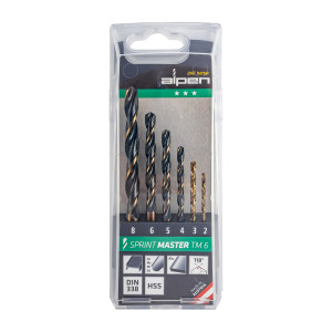 ALPEN Sprint Master Tm6 6-pcs 2 - 3 - 4 - 5 - 6 - 8mm Hss Set