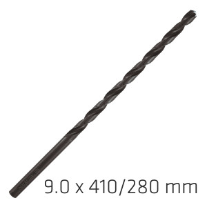Hss Drill Bit 9mm 410x280mm Extra Long