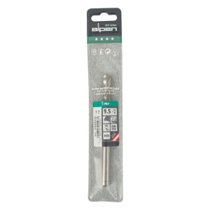 ALPEN Pro Hss 9.5mm Drill Din 338 Rn 135 Split Point Plastic Wallet