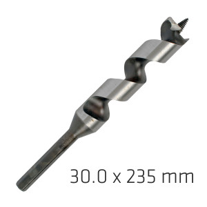 Wood Auger Drill Bit 30 X 235mm