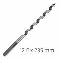 Wood Auger Drill Bit 12x 235mm