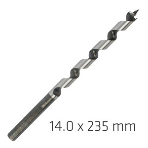 Wood Auger Drill Bit 14 X 235mm