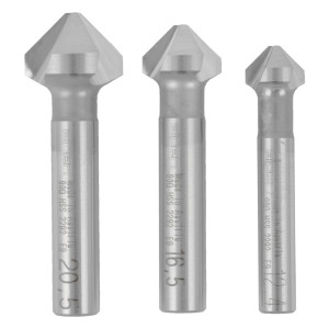 Hss Countersink Set - Pcs 12.4 - 16.5 - 20.5mm