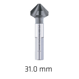 Hss-eco5 Countersink 90 31.0 Din 335 Shapec 3-surface Shank Alunit Co