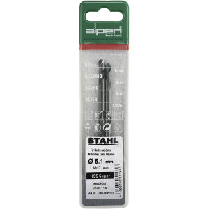 Hss Super Drill Bit Double Ended 3.25mm 2/pouch