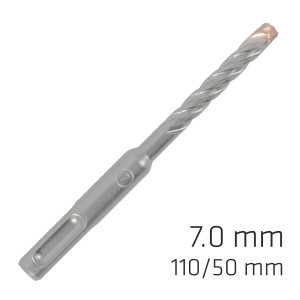 Force X 7.0 X 110/050 Sds-plus Rebar Drill Bit X4 Cutting Edges