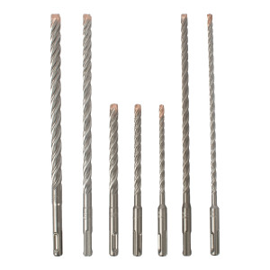 Force X Sds-plus Mix Box 7 Pcs. 6.0/ 8.0/ 10.0 Mm X 160 And 6.0/ 8.0/