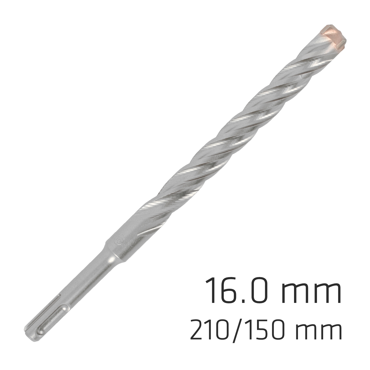 Force X 16.0 X 210/150 Sds-plus Rebar Drill Bit X4 Cutting Edges