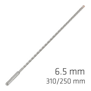 Force X 6.5 X 310/250 Sds-plus Rebar Drill Bit X4 Cutting Edges