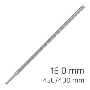 Force X 16.0 X 450/400 Sds-plus Rebar Drill Bit X4 Cutting Edges