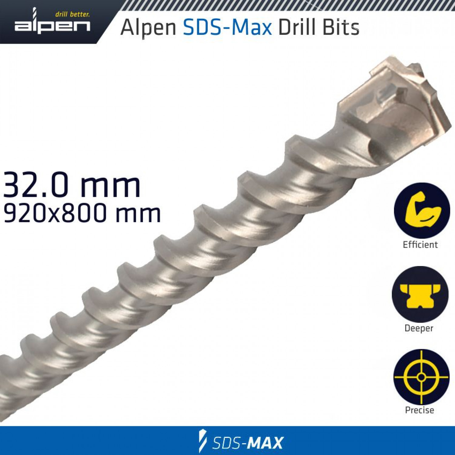 Sds Max Drill Bit 920x800 32mm