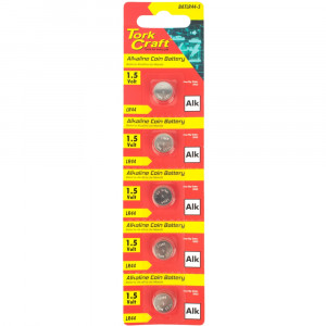 Battery Coin Lr44 Alkaline X5 Pack (moq 20) 11.6 × 5.4mm