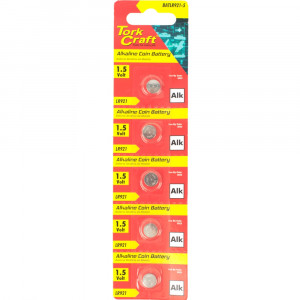 Lr921 Alkaline Coin Battery X5 Pack (moq 20)