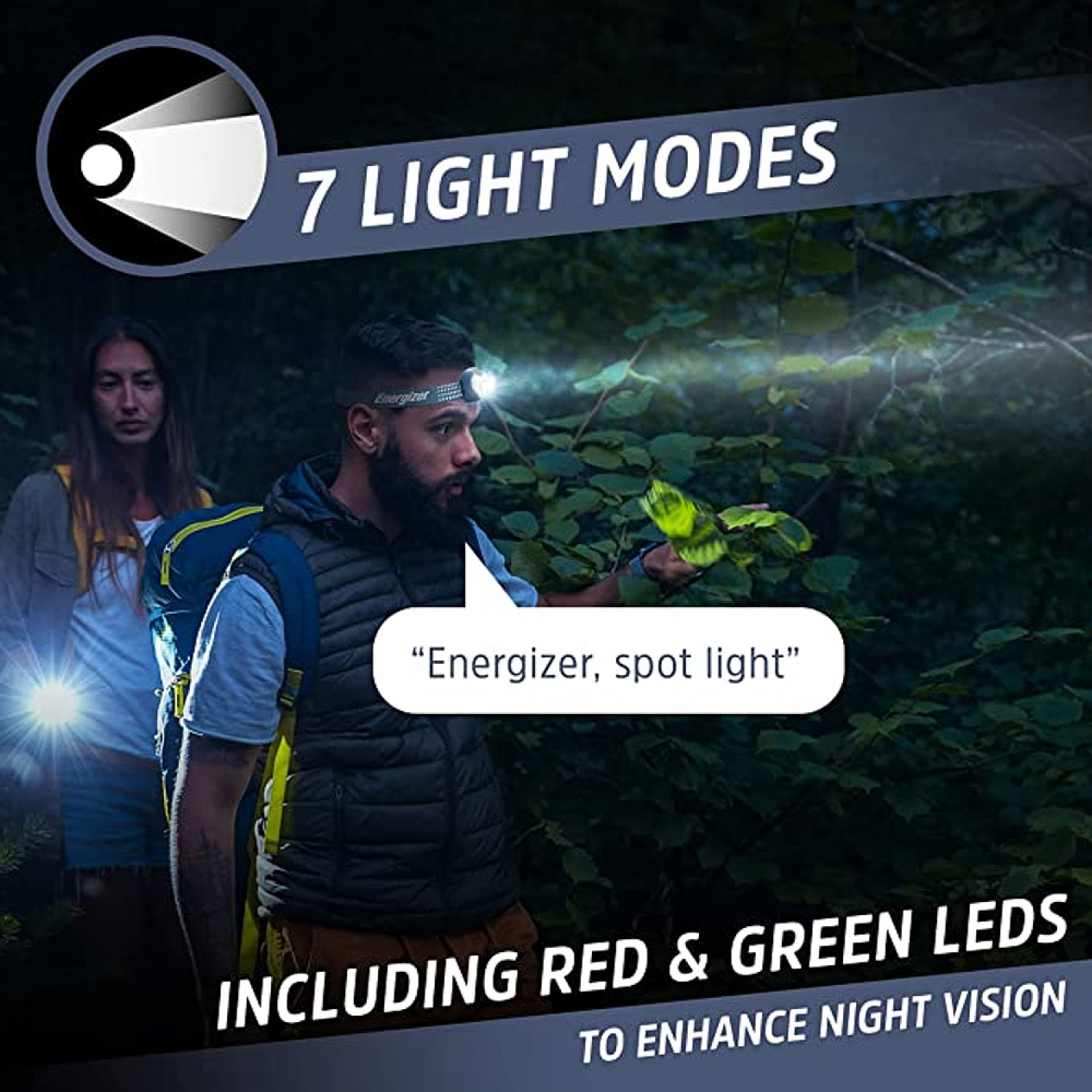 Smart Voice Activated Headlight ENERGIZER