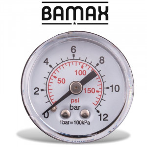 Pressure Gauge 40mm 1/8 Rear Packaged