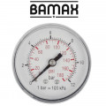 Pressure Gauge 50mm 1/8 Rear Packaged
