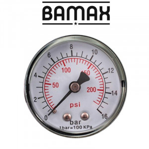 Pressure Gauge 1/4'rear 50mm D5014r16
