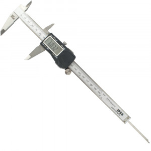 Vernier Digital Frac. 200mm S/steel 0.01mm Acc. Abs Func. Ip54