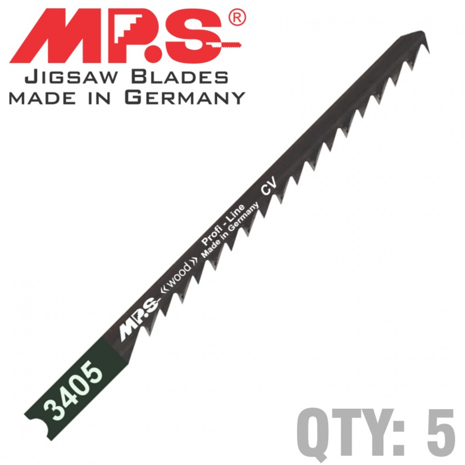 Jigsaw Blade U-shank Wood 6t Scrol