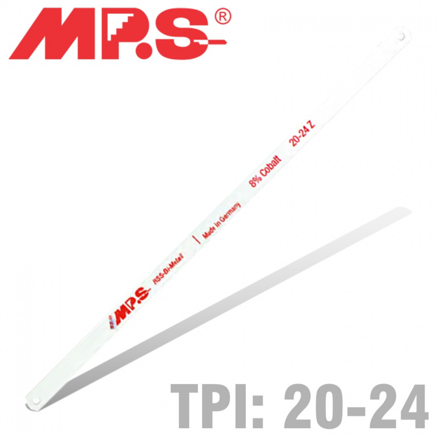 Hacksaw Blade Hss Bi-metal 20/24t X 300mm For Ss & All Me