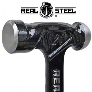 Hammer Ball Pein 700g 24oz Ultra Steel Handle REAL STEEL