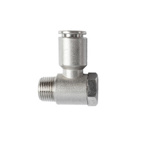 Metal Swiv. Elbow 12mm X 3/8' M