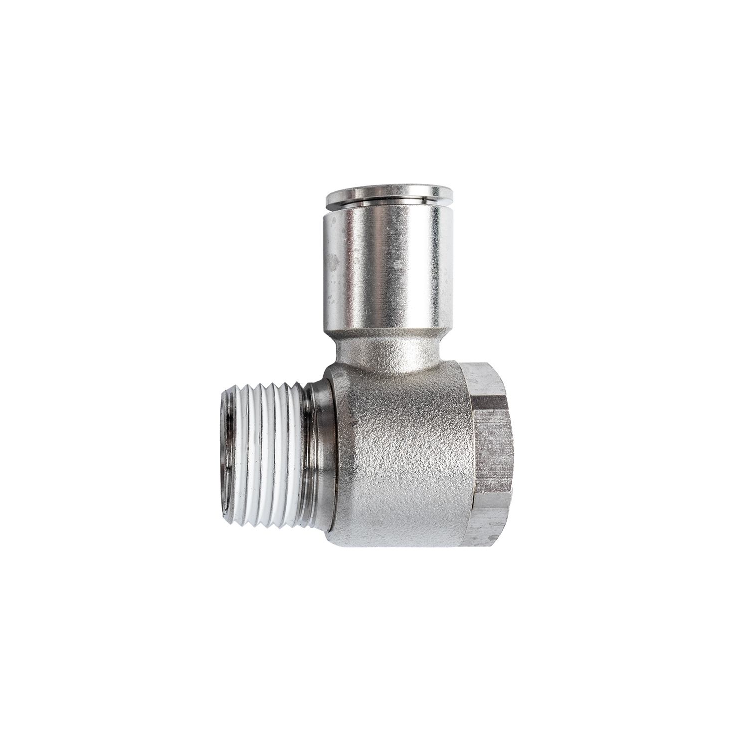 Metal Swiv. Elbow 12mm X 1/2' M