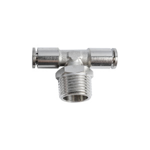 Metal Pu Fitting T-joint 8mm 1/2' M