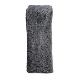 Microfibre Cloth Dry Towel Grey 500mm X 700mm 1100gsm
