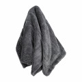 Microfibre Cloth Dry Towel Grey 500mm X 700mm 1100gsm