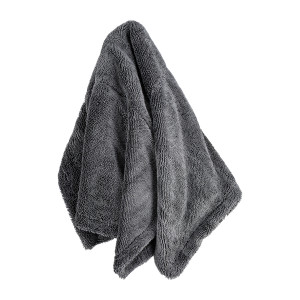 Microfibre Cloth Dry Towel Grey 500mm X 700mm 1100gsm