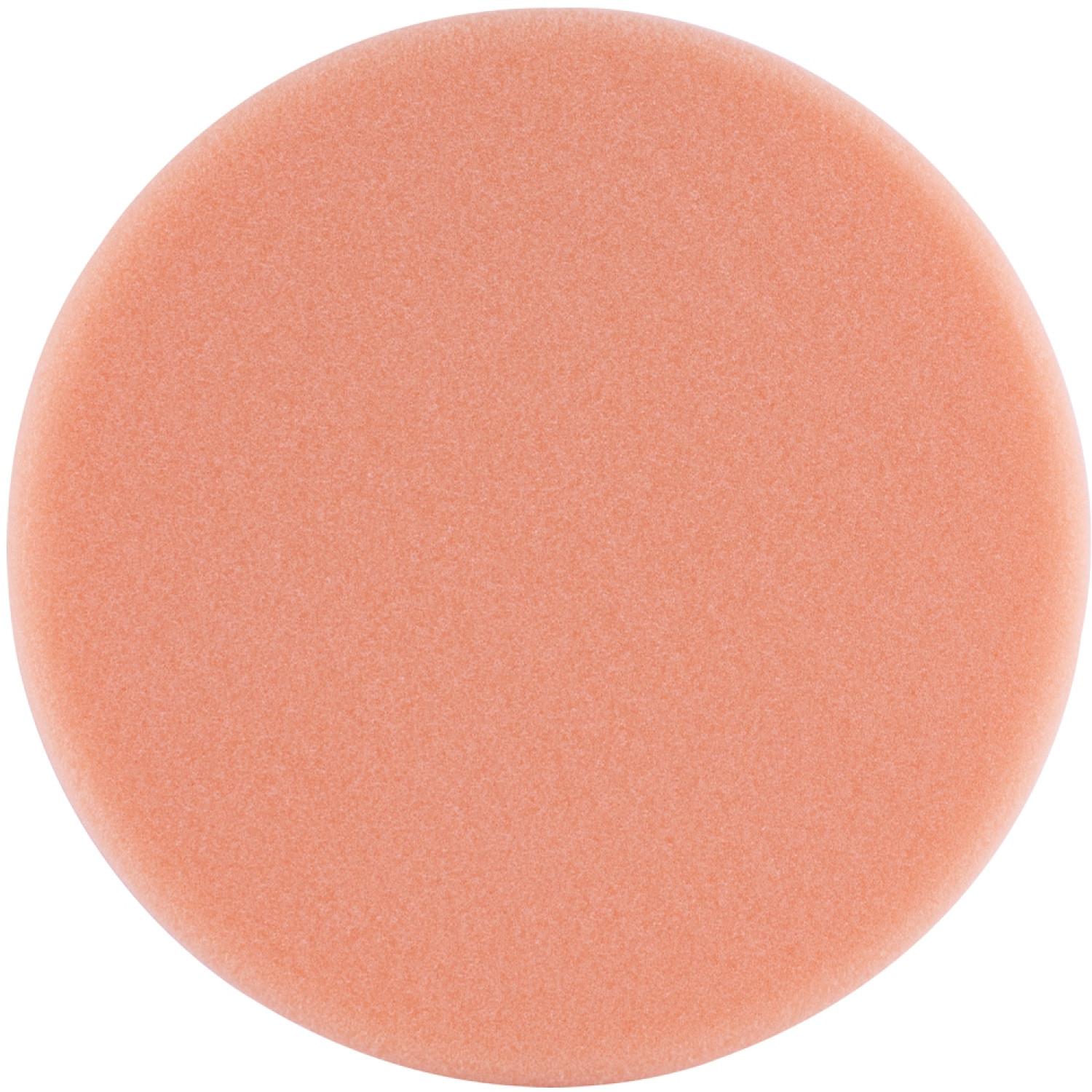 Foam Pad Hook And Loop Orange Sponge 150mm 6' Light Compounding