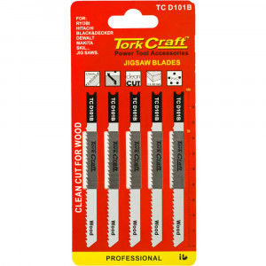 U-shank Jigsaw Blade 10tpi For Wood 2.5mm 5pc