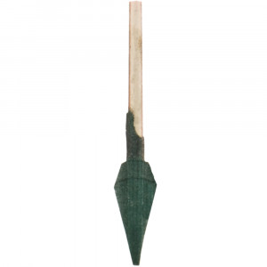 Mini Rubber Polishing Point 6.4mm Sharp Point 2.4mm Shank