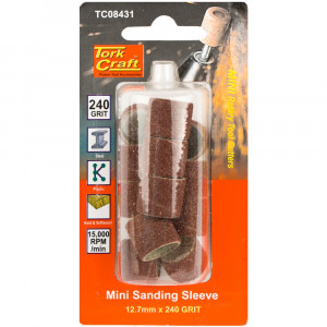 Mini Sanding Sleeve 12.7mm 240g