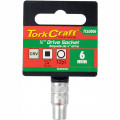 Socket 6mm 1/4" Drive Crv 12 Point
