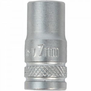 Socket 7mm 1/4' Drive Crv 12 Point