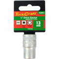 Socket 13mm X 21.8mm 1/2" Drive Crv 12 Point