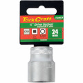 Socket 24mm X 31.8mm 1/2" Drive Crv 12 Point