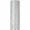 Socket 12mm 1/4" Dr Deep Socket Crv 12 Point