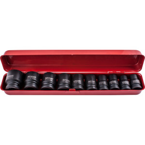 10pc 1/2' Drive Impact Socket Set (10.11.13.14.17.19.21.22.24.27)