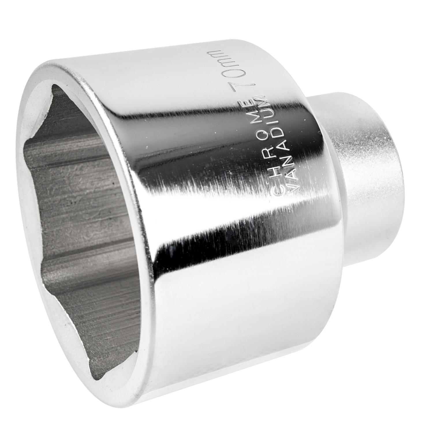 Socket 70mm 1" Drive Crv Hex