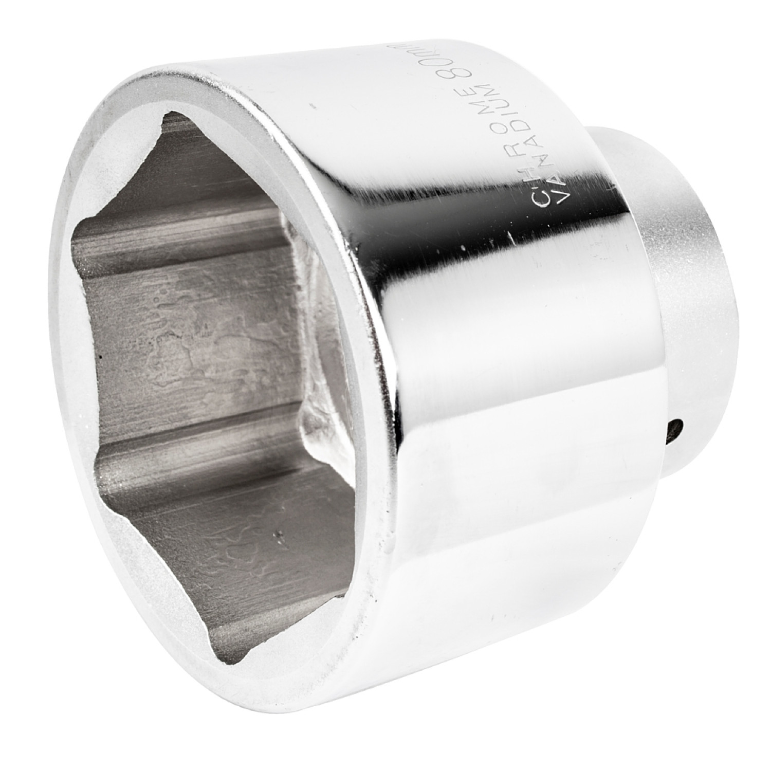 Socket 80mm 1" Drive Crv Hex