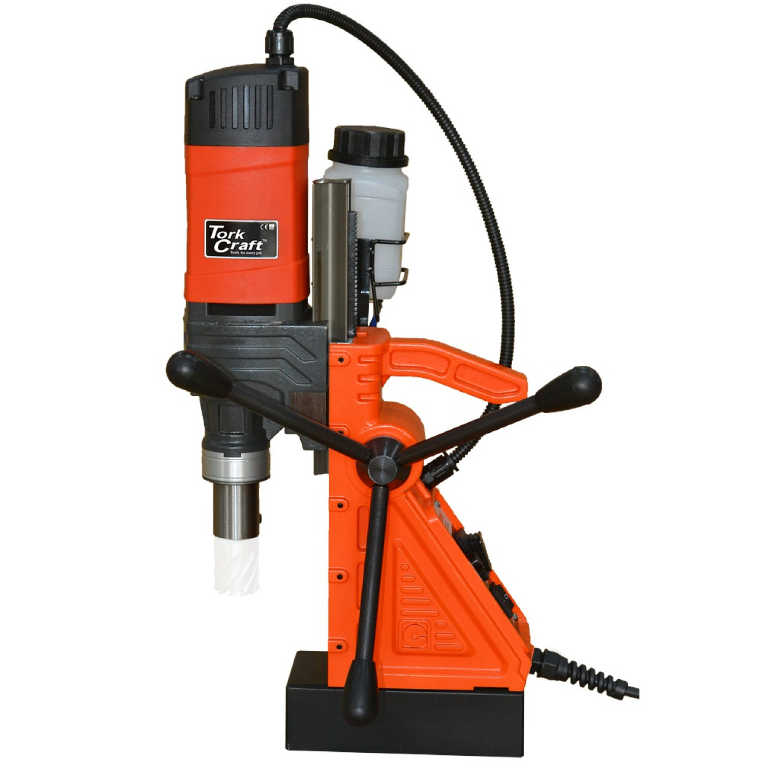 Mag Base Core Drill 35mm 810rpm 16000n 210 Mm Stroke Inner Lube 220v