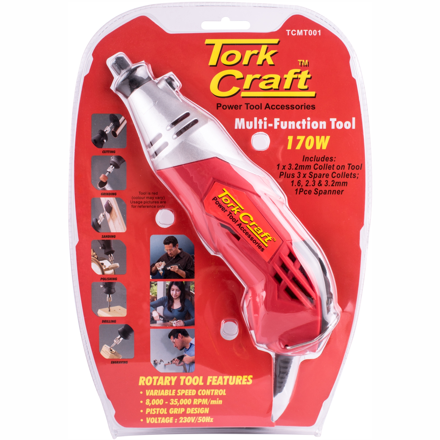 Mini Tool 230v 170w Rotary Variable Speed 8000 - 35000 Rpm