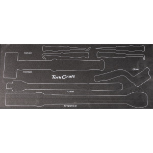 Tool Box 154 Pce 3 Drawer & Top Tray 535x255 X 315mm Track Box