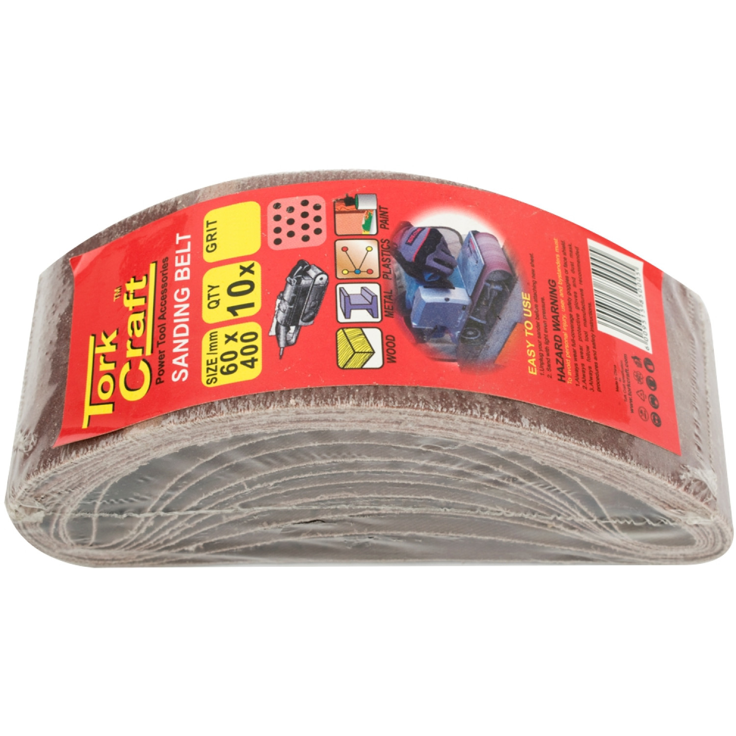 Sanding Belt 60 X 400mm 40grit 10/pack (for Triton Palm Sander)