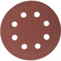 Sanding Disc 125mm 40 Grit With Holes 10/pk Hook And Loop